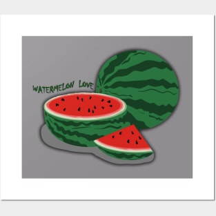 watermelon Posters and Art